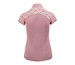 T-shirt funzionale con zip Christine
