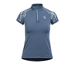 T-shirt funzionale con zip Christine