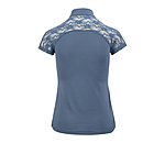 T-shirt funzionale con zip Christine
