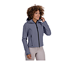 Giacca cropped softshell con cappuccio Hanne