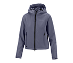 Giacca cropped softshell con cappuccio Hanne