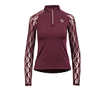 Maglia funzionale a maniche lunghe con zip Sanne