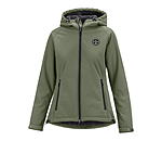 Giacca da equitazione softshell con cappuccio Lara II