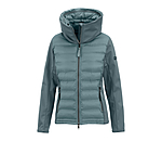 Giacca da equitazione combinata softshell con cappuccio Celina
