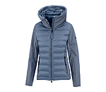 Giacca da equitazione combinata softshell con cappuccio Celina