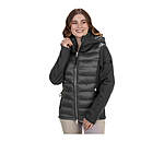 Giacca da equitazione combinata softshell con cappuccio Celina