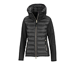 Giacca da equitazione combinata softshell con cappuccio Celina