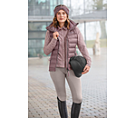 Gilet da equitazione combinato softshell con cappuccio Jessy