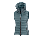Gilet da equitazione combinato softshell con cappuccio Jessy