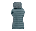 Gilet da equitazione combinato softshell con cappuccio Jessy