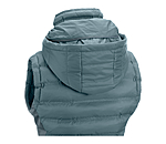 Gilet da equitazione combinato softshell con cappuccio Jessy