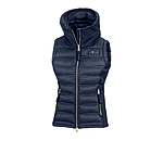 Gilet da equitazione combinato softshell con cappuccio Jessy