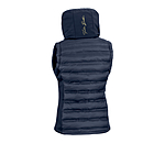 Gilet da equitazione combinato softshell con cappuccio Jessy