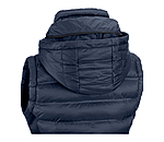 Gilet da equitazione combinato softshell con cappuccio Jessy