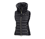 Gilet da equitazione combinato softshell con cappuccio Jessy