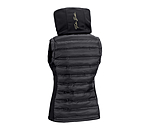 Gilet da equitazione combinato softshell con cappuccio Jessy