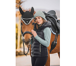 Gilet da equitazione combinato softshell con cappuccio Jessy