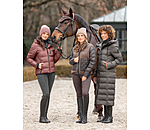 Cappotto da equitazione trapuntato con cappuccio Zoe