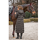 Cappotto da equitazione trapuntato con cappuccio Zoe