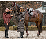 Cappotto da equitazione trapuntato con cappuccio Zoe