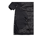 Cappotto da equitazione trapuntato con cappuccio Zoe