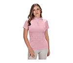 T-shirt funzionale con zip Clea