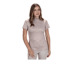 T-shirt funzionale con zip Mari