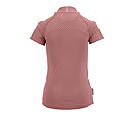 T-shirt funzionale con zip Julie