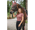 T-shirt funzionale con zip Julie