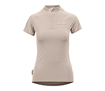 T-shirt funzionale con zip Julie