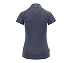 T-shirt funzionale con zip Julie