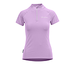 T-shirt funzionale con zip Julie