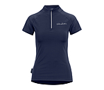 T-shirt funzionale con zip Julie