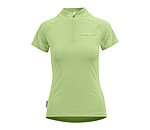 T-shirt funzionale con zip Julie