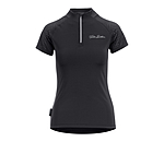 T-shirt funzionale con zip Julie