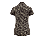 T-shirt funzionale con zip Amber