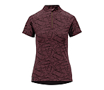 T-shirt funzionale con zip Amber