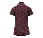 T-shirt funzionale con zip Amber