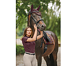 T-shirt funzionale con zip Amber