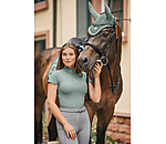 T-shirt funzionale con zip Jonna