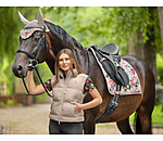 Gilet cropped trapuntato Miah