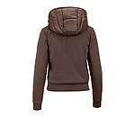 Giacca da equitazione combinata softshell con cappuccio Sabine