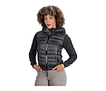 Giacca da equitazione combinata softshell con cappuccio Sabine