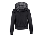Giacca da equitazione combinata softshell con cappuccio Sabine
