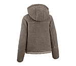 Felpa in pelliccia sintetica con cappuccio per bambini Jean