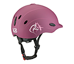 Casco da equitazione per bambini Sunny matt Horse Love