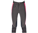 Pantaloni da equitazione con grip al ginocchio per bambini Cora