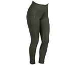 Leggings da equitazione termici full grip Hermine