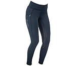 Leggings da equitazione termici full grip Hermine