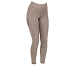 Leggings da equitazione termici full grip Hermine